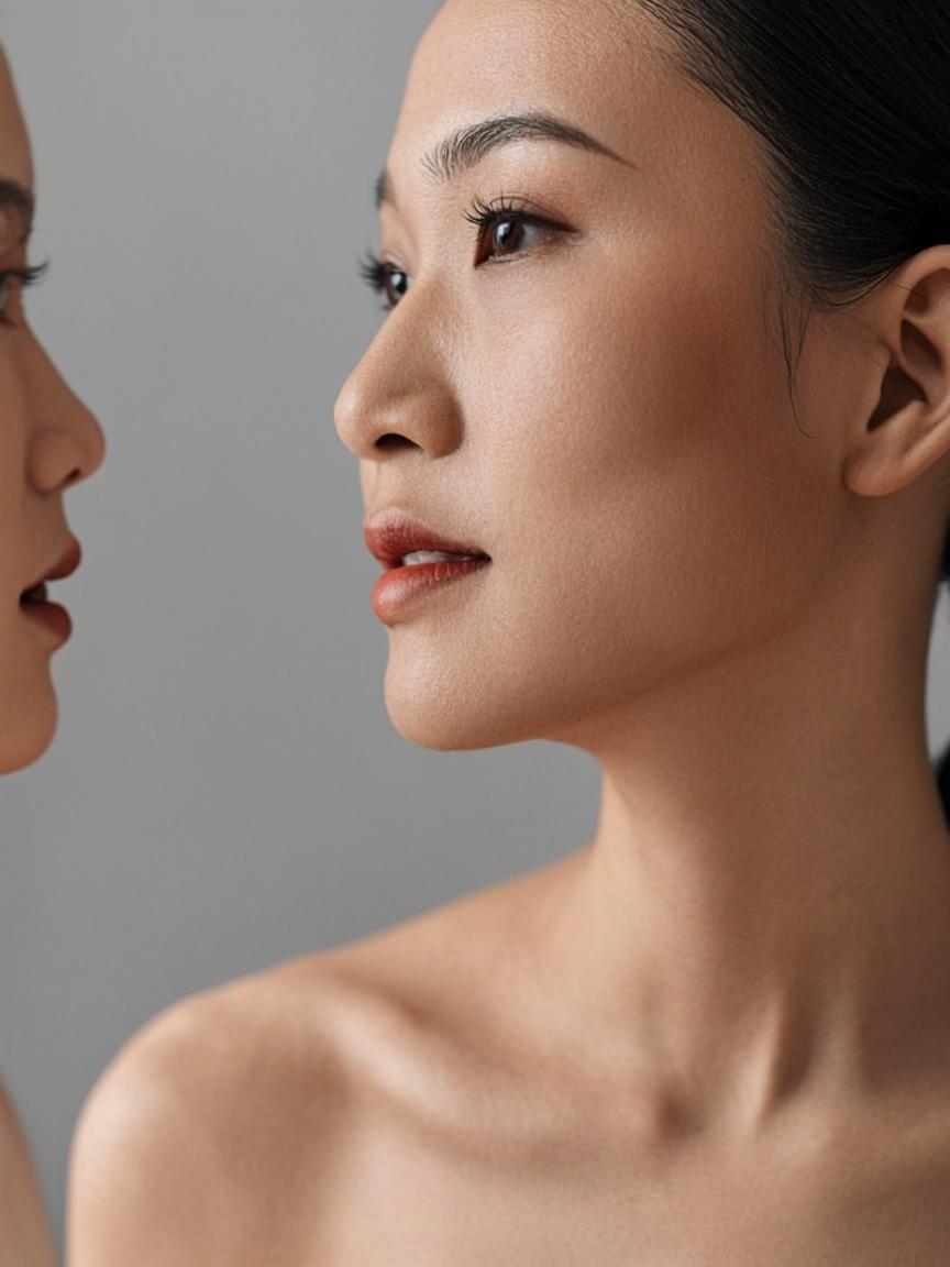 Jawline Definition after